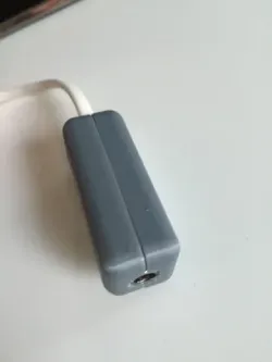 Screw power plug cover
