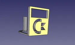 SD2IEC Holder with Commodore Logo