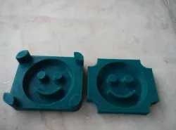 smiley potato mold