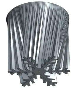 Snowflake Vase
