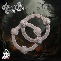 Team tokens and balls for Ogre Team