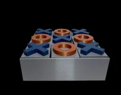 Tic Tac Toe Decorative Box