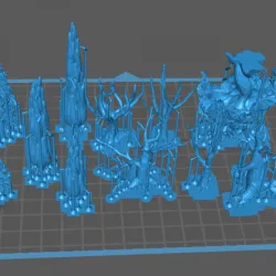 Tree Set - Smale Scale Diorama