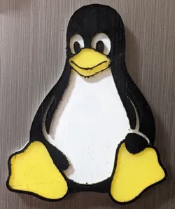 TUX Kühlschrankmagnet/fridge magnet
