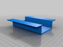 Under desk parametric holder