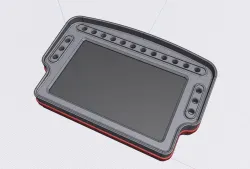 VoCore 4.3" Dash - 18 Leds - Arduino/Simhub - Fanatec or Thrustmaster TX