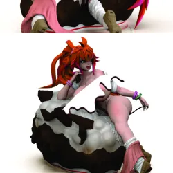 Waifus at Work "Ice Cream"