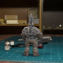 Zombie Dwarf 03 [Pre-Supported]