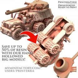 018 Ogress Assault Jeep Car Tank and Homunculus Grotesque Fleshsculpter Magnum Opus Talon Abomination