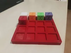 20mm cube 4x4 tray