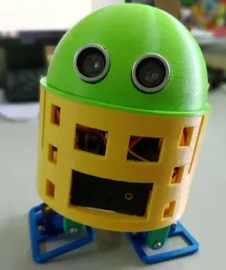 Alien baby robot