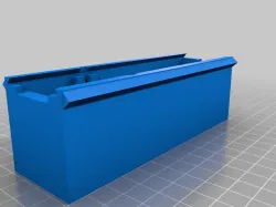 Antenna box with sliding lid