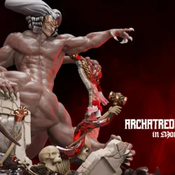 Archatreon in Monster Form