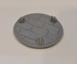 Brick 25mm Numbered Bases for Gloomhaven