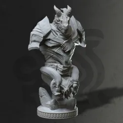 BUST - Dragon Knight Tharvian