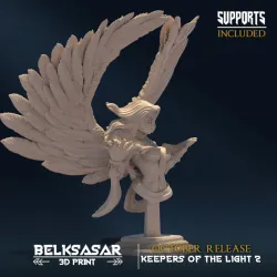 Bust Oracle Variant 2 - Angel Wings and No Wings