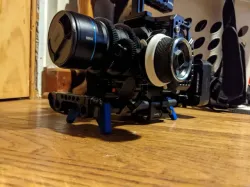 Camera rig feet for 15mm rails