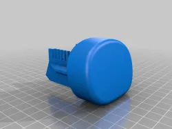 Car roof rack plastic cap