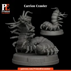 Carrion Crawler / Giant Centipede / Burrowing Abberation (pre-supported)