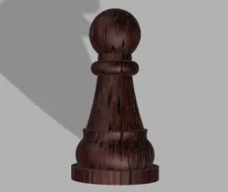 Chess Pawn (Ornate)