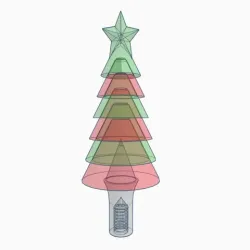 Christmas Tree Tap Handle