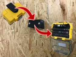 Clip-on Bit Set Holder