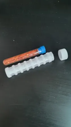 container for test tube