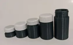 Containers for Upcycled Lids from Milk or Juice Cartons