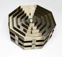 Customizable Stackable Randomly Generated Ball Maze