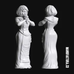 Devotion Series 02a – Gene-enhanced Female Battle Sister Praying