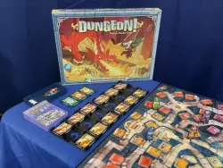 Dungeon! Game Token and Card Holder Set