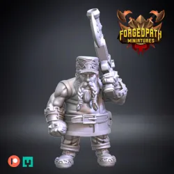 Dwarf Pirate Gunners - White Beard's Pirates