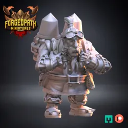 Dwarf Pirate Mortar & Crews - Whitebeards Pirates - Artillery
