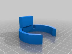 Exercise bike speed sensor mount