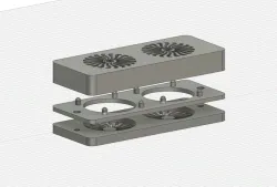Exhaust Fans for Prusa Lack Enclosure v2