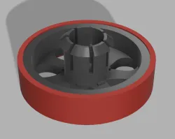 Fakir HSA 322 spare wheel / Ersatzrad