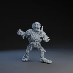 Fantasy Football Halfling Skeleton Lineman