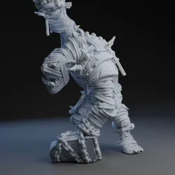 Fantasy Football Mummified Troll