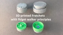 Fratchets: magnetic ratchets without springs