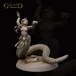 Free Female Naga Dancer + NSFW