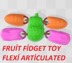 Fruits Flexi Fidget Toy