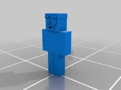 Funny Minecraft Character 
