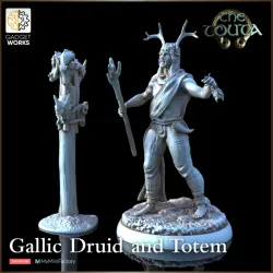 Gaul Druid and Totem - The Touta