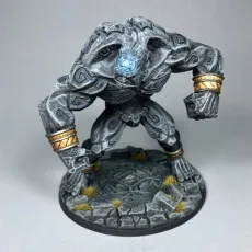 Giant Clay Golem (Arcanist's Guild)