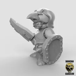 Goblins in Heavy Armour with Swords (pre supported)