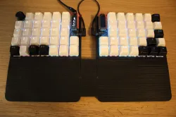 Helix Split Ortholinear Keyboard Case