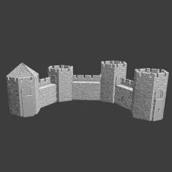 Hexagon towers - Modular Castle System