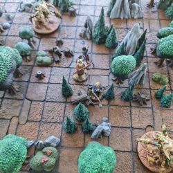 INSTADUNGEON™ Great Outdoors Forest Set: exterior terrain tiles compatible with D&D, Pathfinder and more
