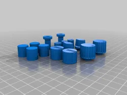 Knobs for F/A-18C Hornet Cockpit