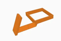 Lack Leg Vyper Screen Mount